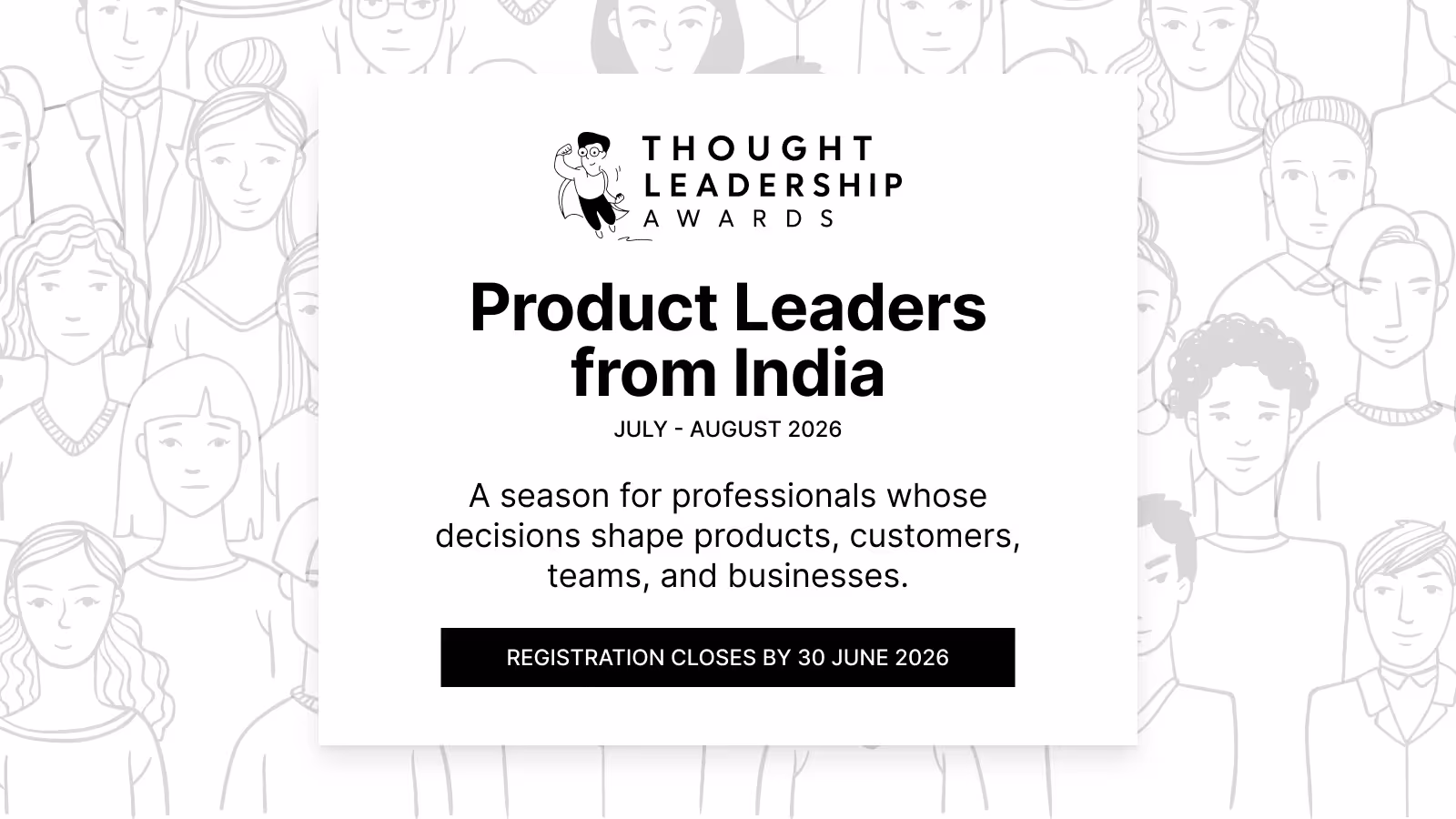 Thought Leadership Awards August 2026