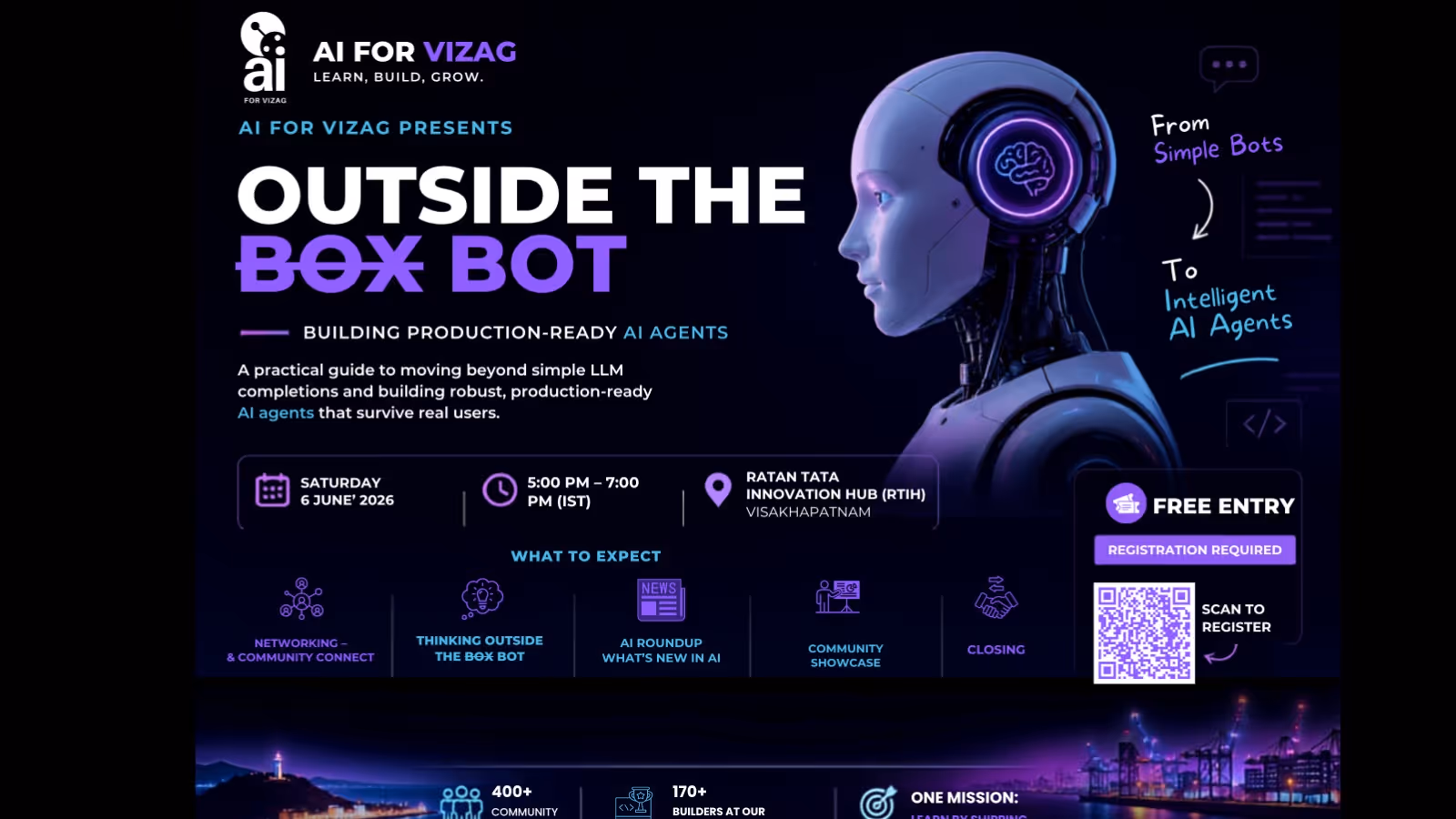 AI for Vizag: Outside The Bot | Building Production-Ready AI Agents