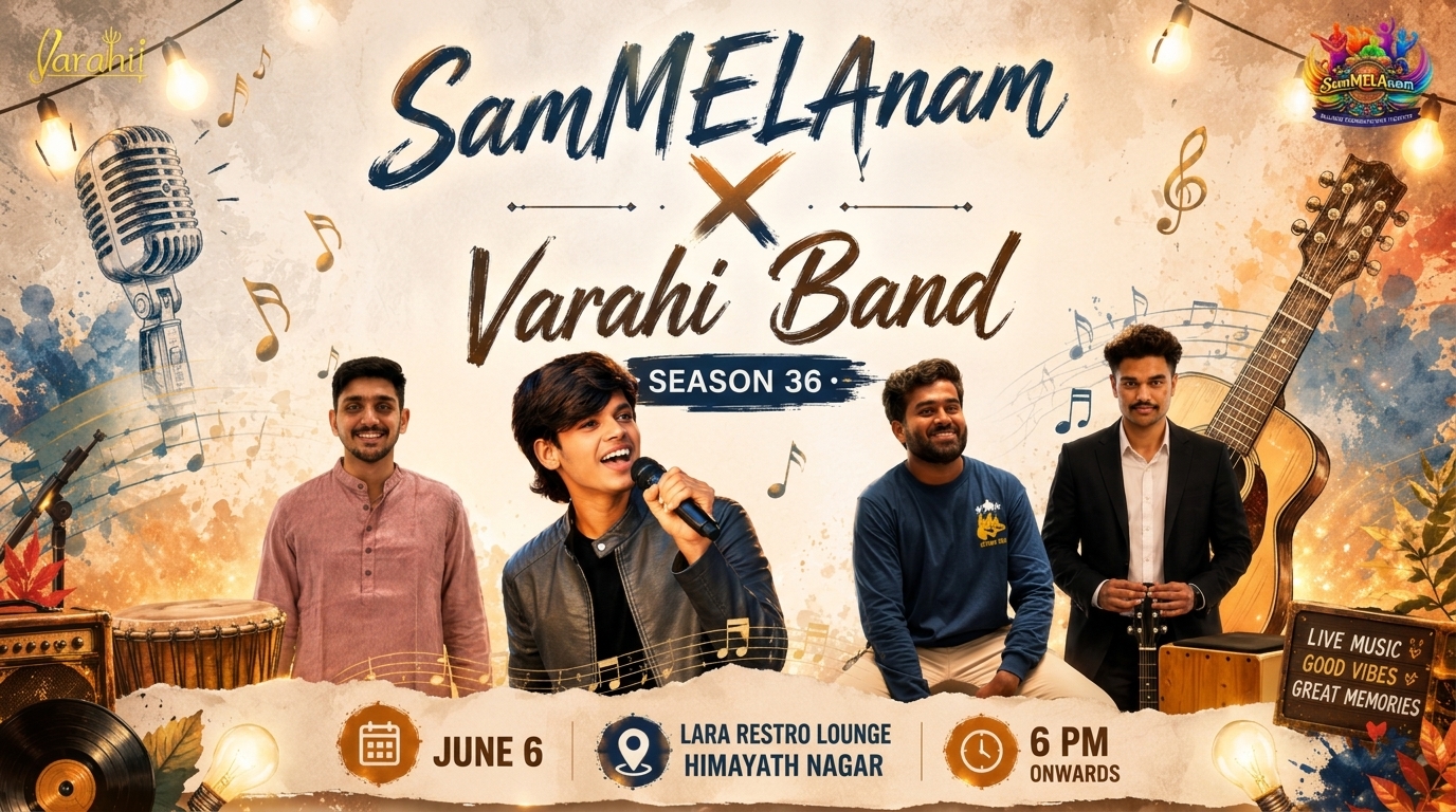 Varahi Band X SamMELAnam Season 36: The Grand Jam