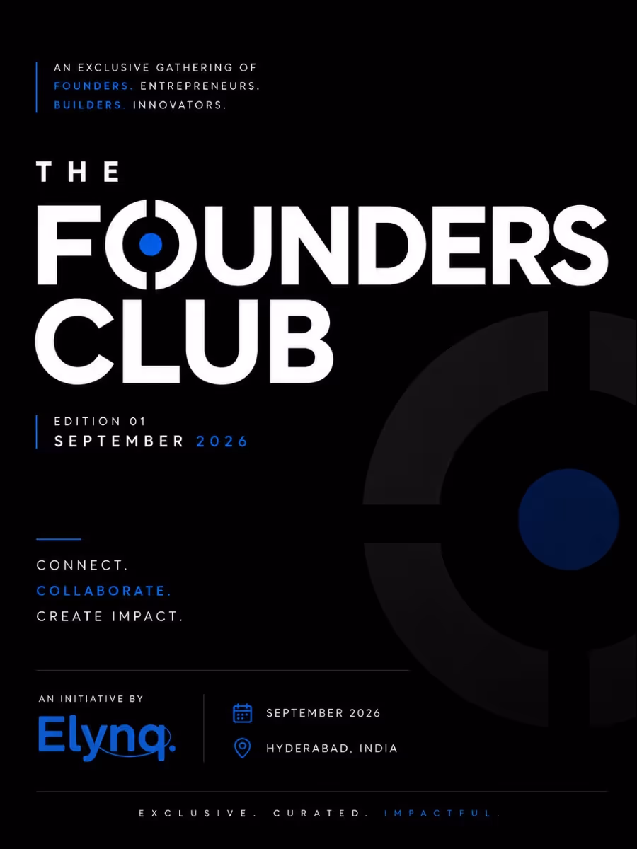 The Founders Club - September 2026
