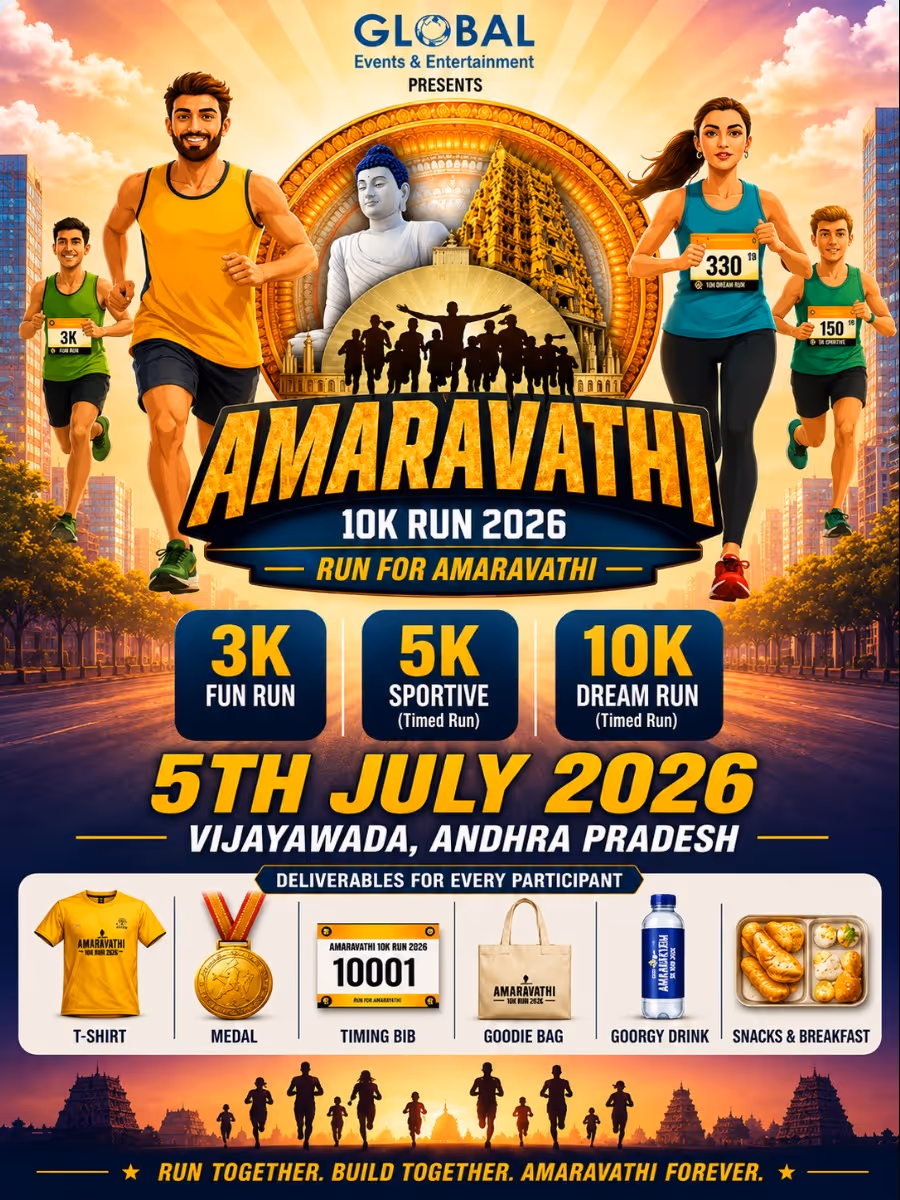 AMARAVATHI 10K RUN 2026
