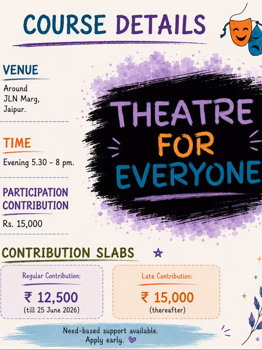 THEATRE FOR EVERYONE