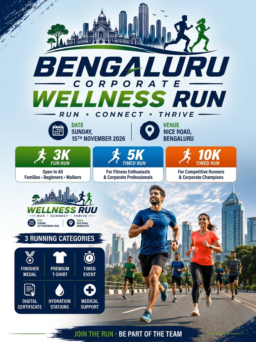 Bengaluru Corporate Wellness Run 2026