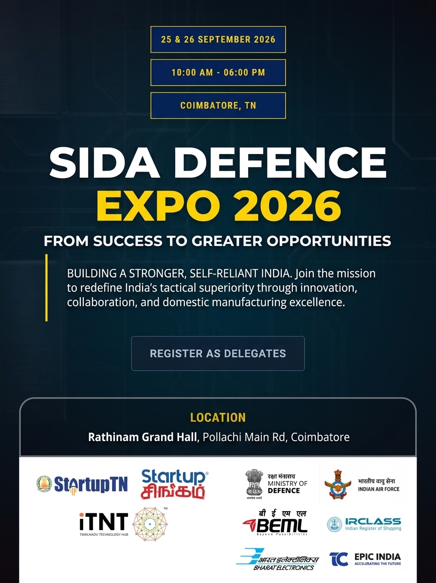 SIDA Defence Expo 2026