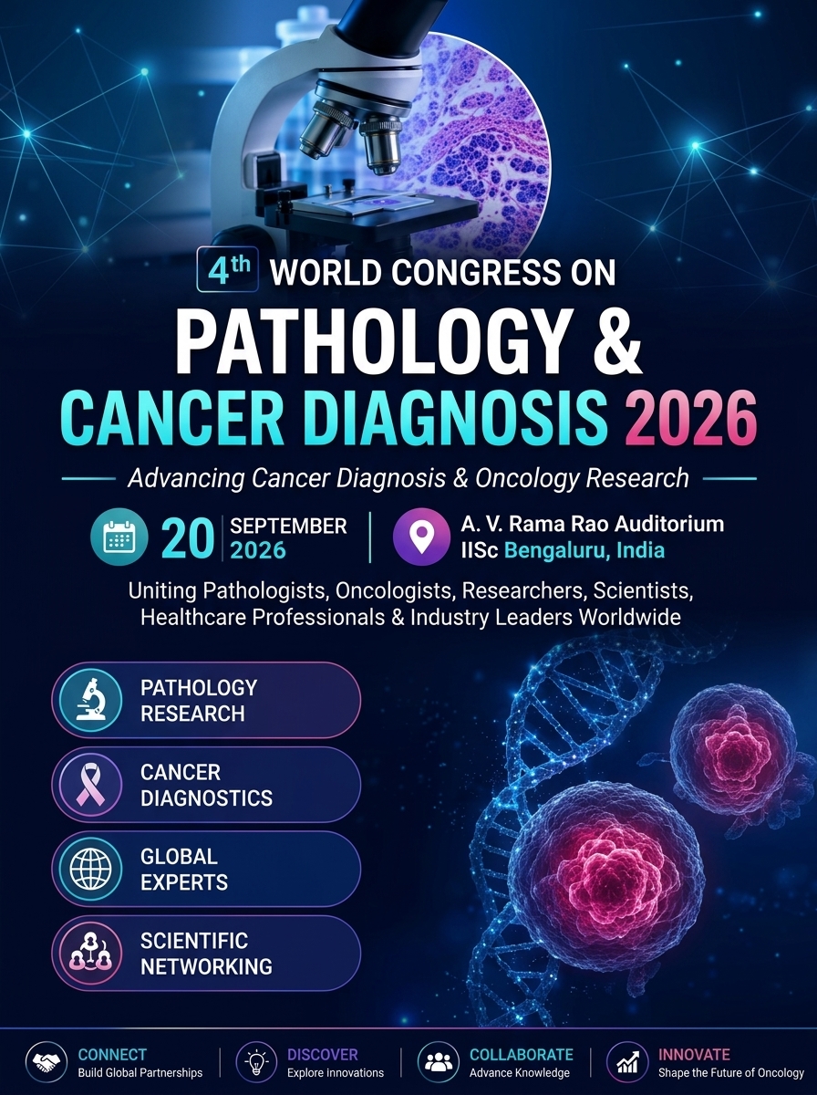 4th World Congress on Pathology and Cancer Diagnosis - 2026