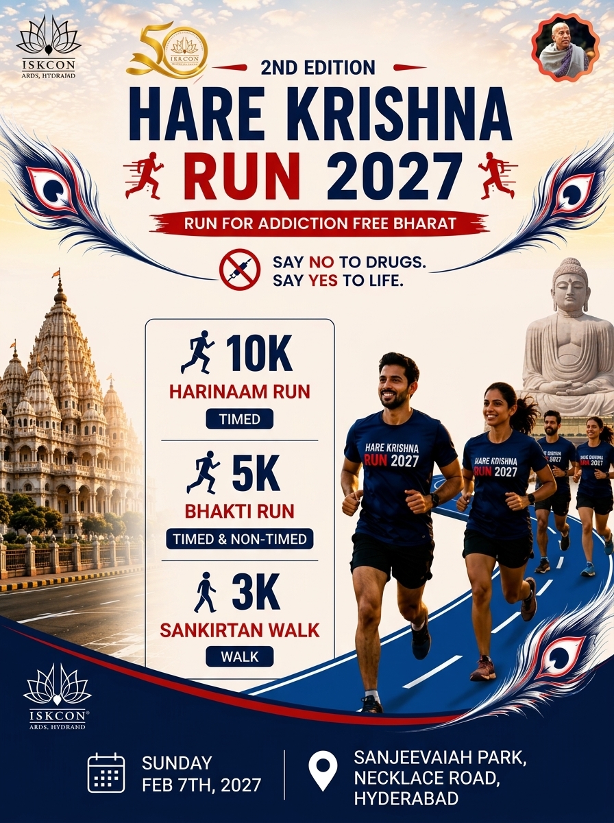 Hare krishna Run 2027 – 2nd Edition
