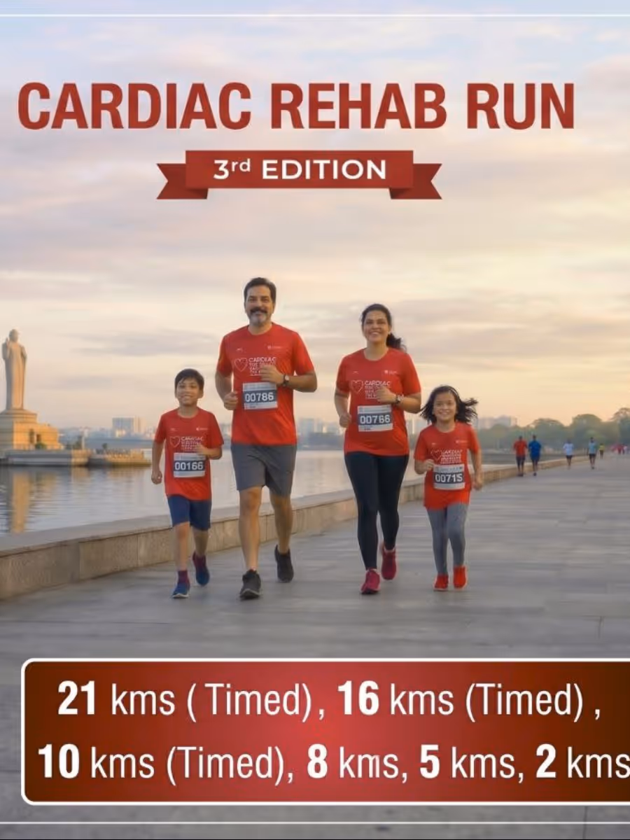 Cardiac Rehab Run - Hyderabad