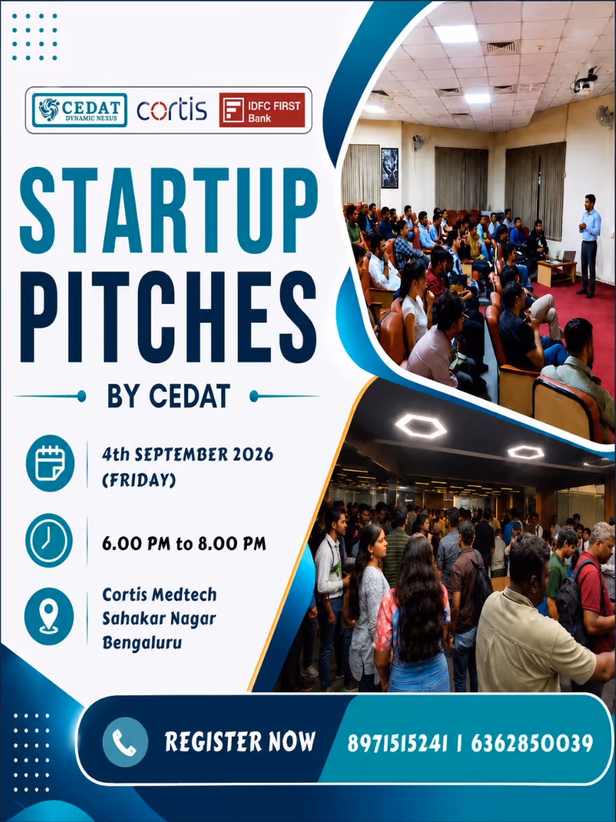 Startup Pitches by CEDAT